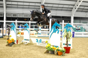 Jack Whitaker wins the Voltaire Design Under 25 British Championship Qualifier at Aintree Equestrian Centre